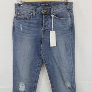 Level 99 Morgan Slouchy Straight Leg Jeans 25 NEW